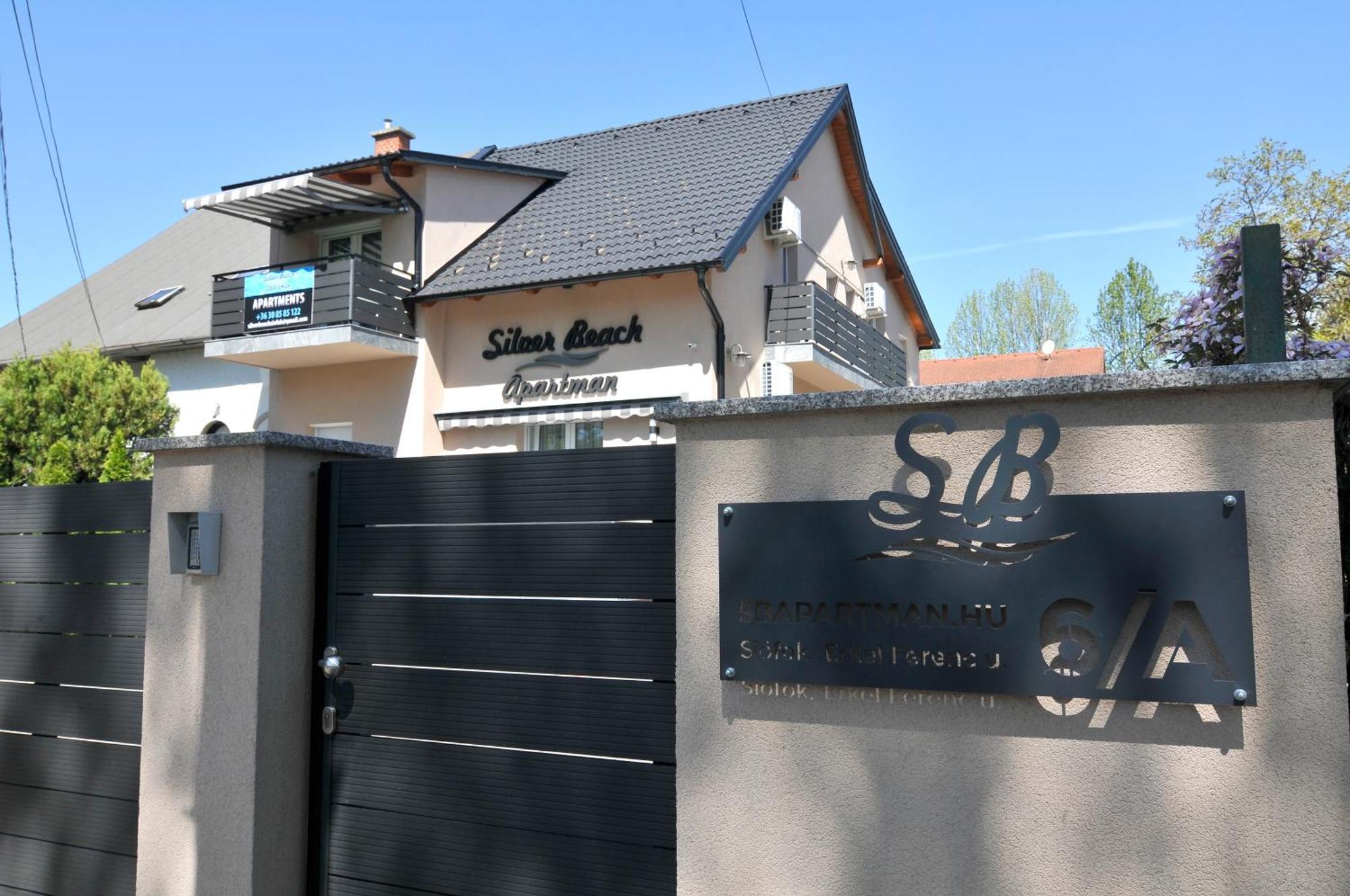 Silver Beach Apartments Siófok Kültér fotó